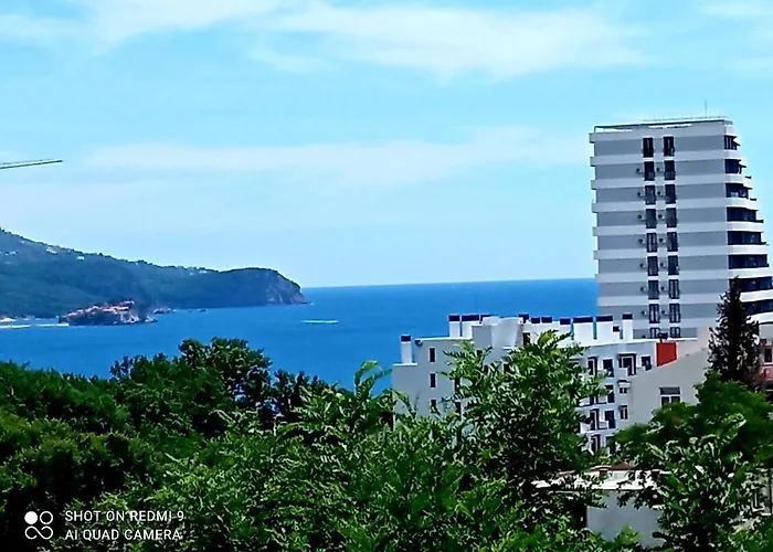 Monterus Apartment With Sea View In Becici